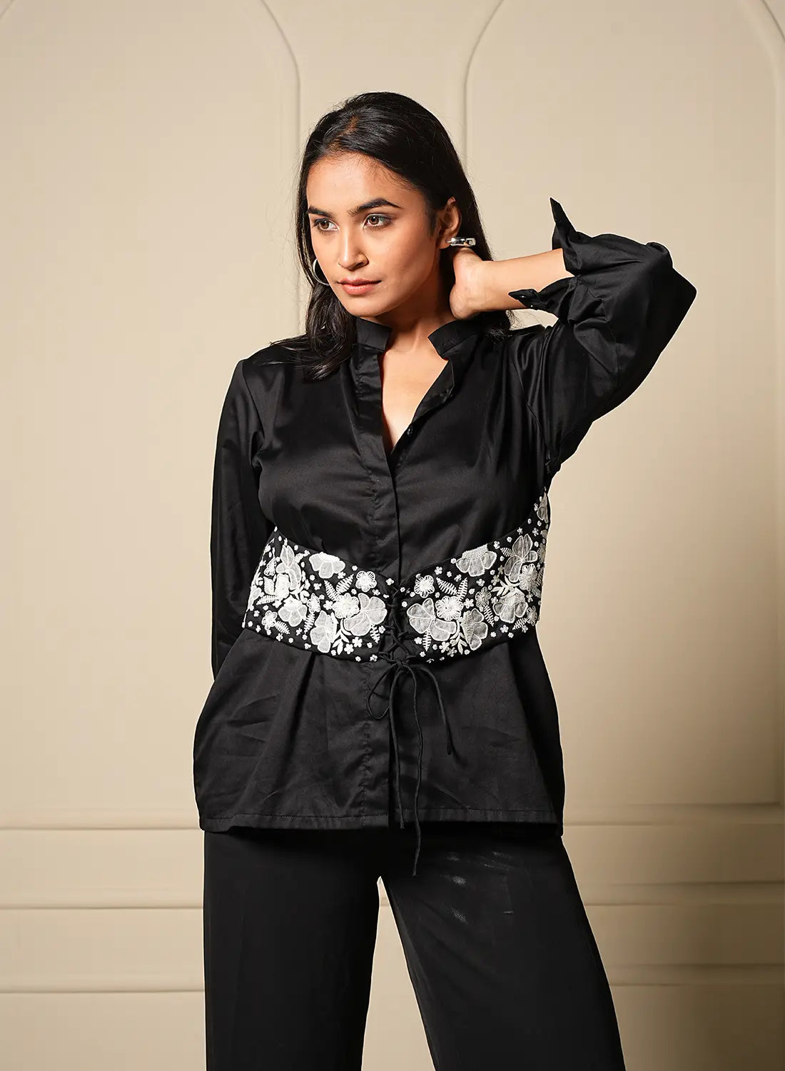 Noir Lace Shirt