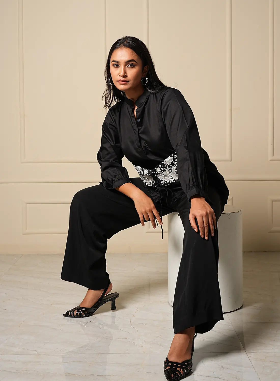 Noir Lace Shirt