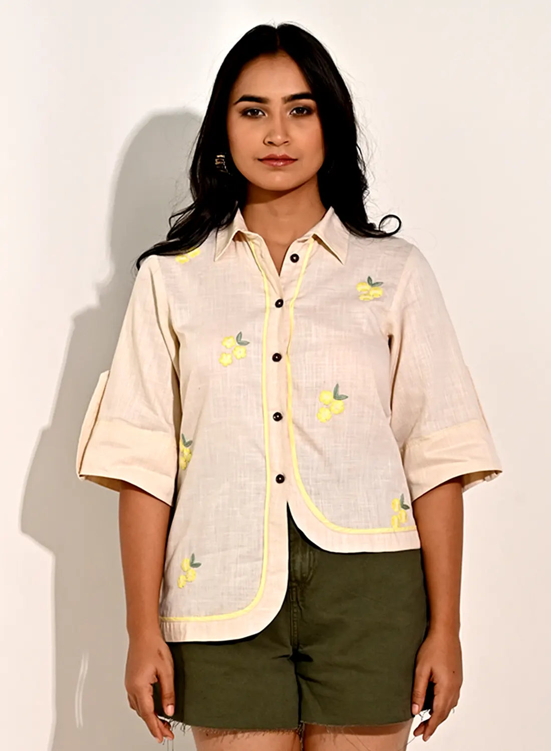 Linen Bloom Shirt