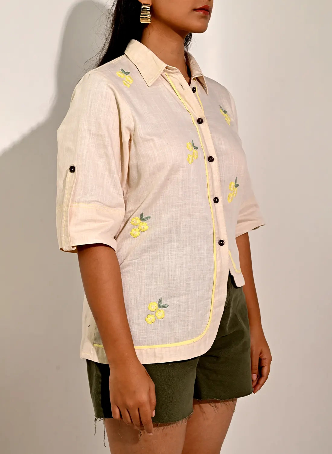 Linen Bloom Shirt
