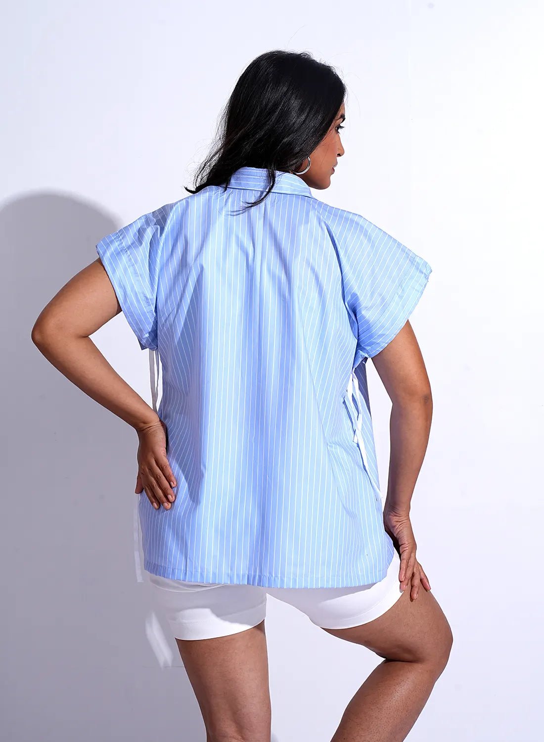 Azure Stripe Shirt