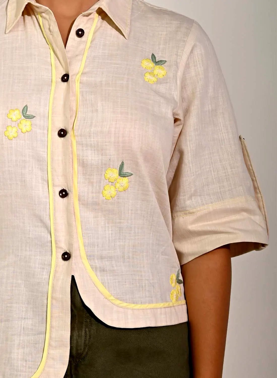 Linen Bloom Shirt