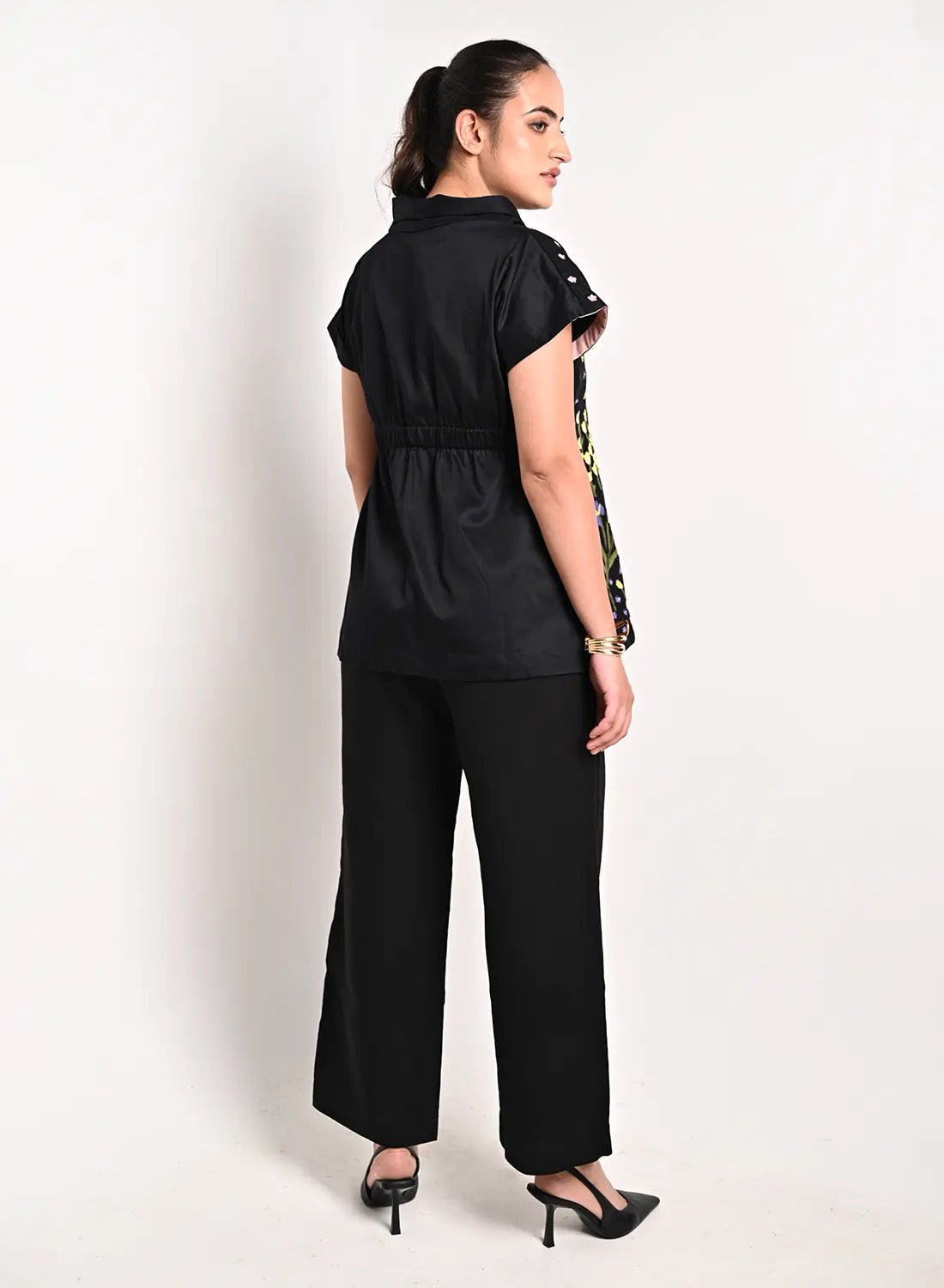 Midnight Meadow Shacket