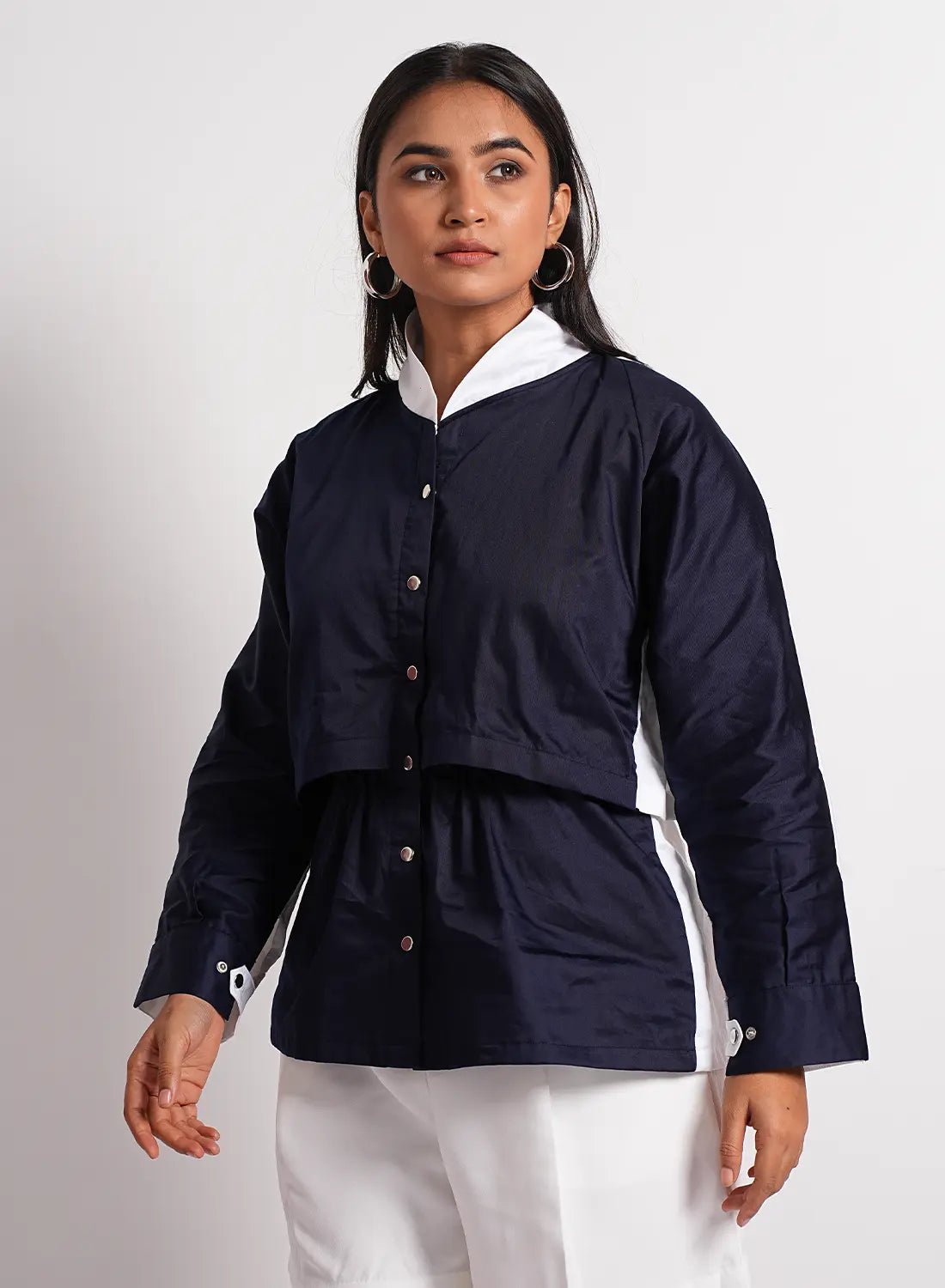 Urban Contrast Shacket