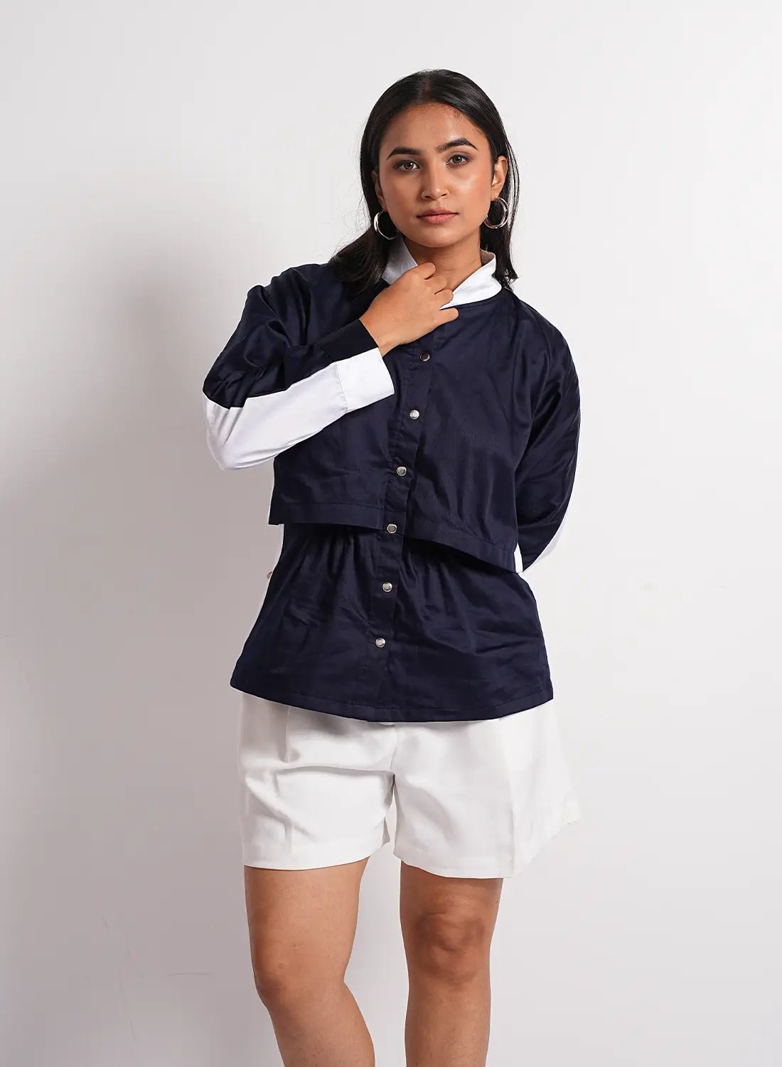 Urban Contrast Shacket