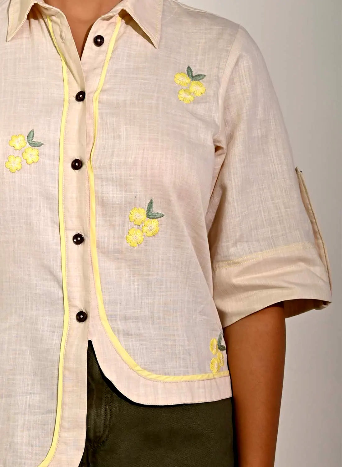 Linen Bloom Shirt